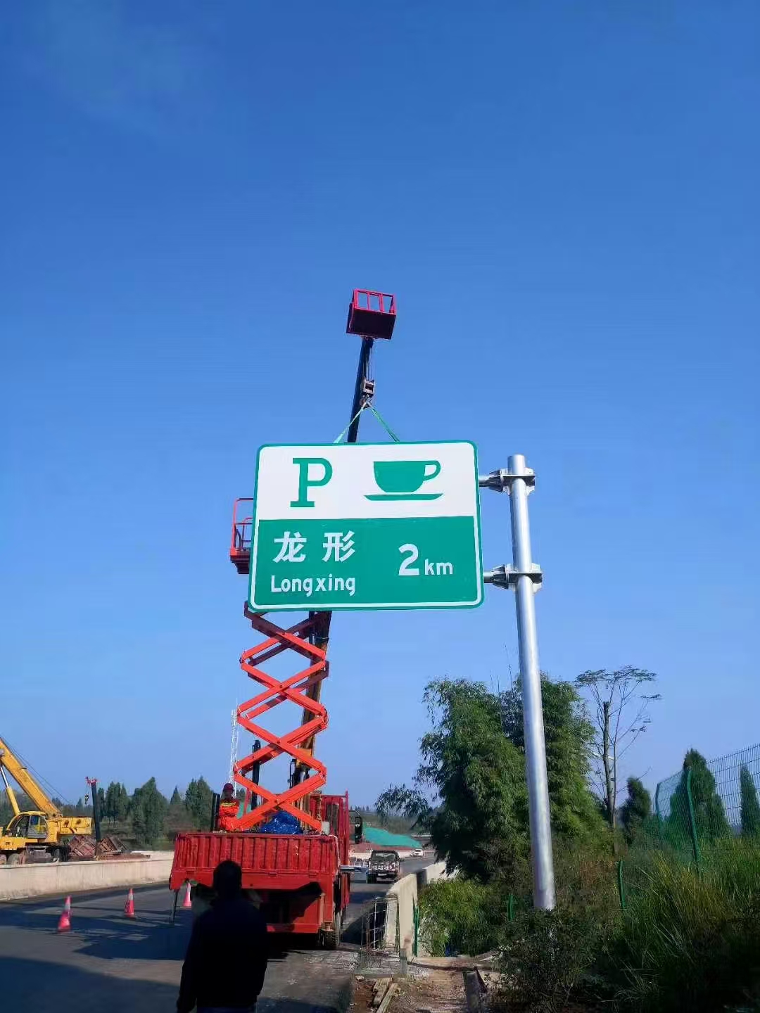 马鞍山市八角杆指路牌 - 价格